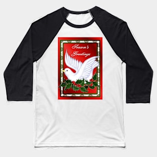 Dove and Holly Baseball T-Shirt